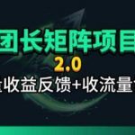 【团长合作2.0】视频矩阵项目_招发手矩阵+剪辑师，共赢项目【揭秘】