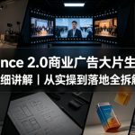 Seedance 2.0商业广告大片生成案例详细讲解｜从实操到落地全拆解